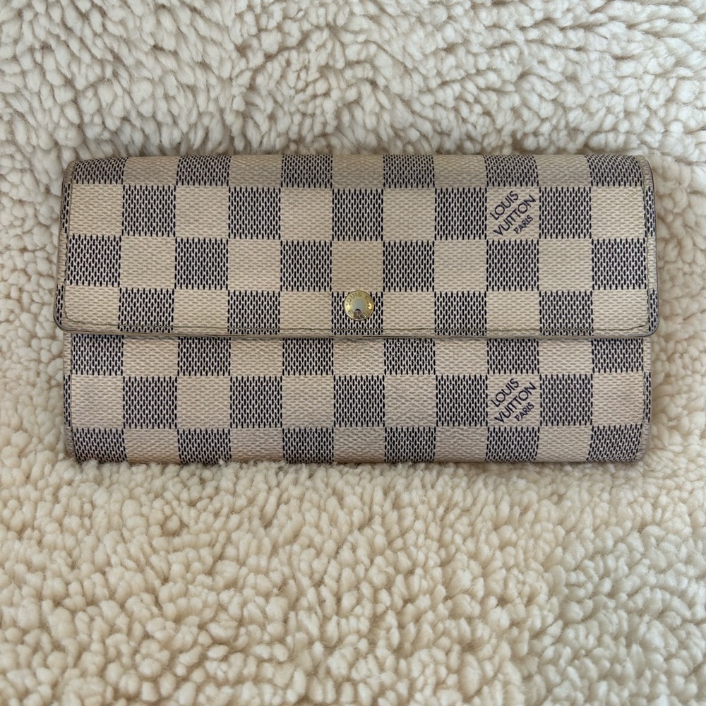 Louis Vuitton Damier Azur Sarah Wallet